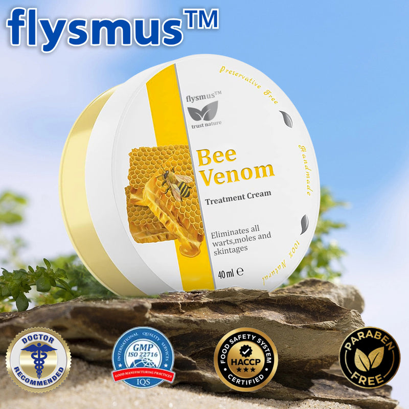 flysmus™🐝: eczema, psoríase, acne, rosácea, infecções fúngicas, verrugas